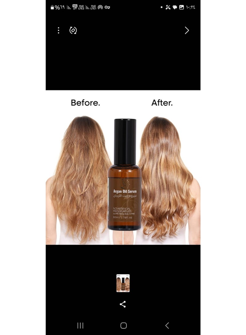 BH Argan Oil Hair Care Complete Set – Formulated in Italy for Deep Repair & Radiant Shine. - Image 3